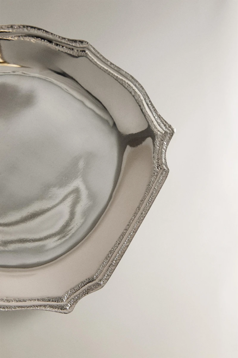 PHOTOPHORE EN ALUMINIUM OCTOGONAL