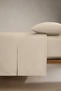 PERCALE COTTON FLAT SHEET ( THREAD COUNT