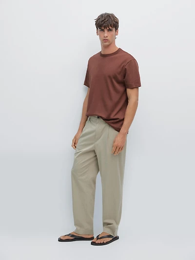 100% cotton short-sleeve T-shirt