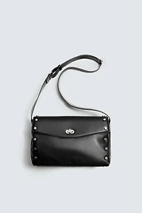 METALLIC DETAIL CROSSBODY BAG