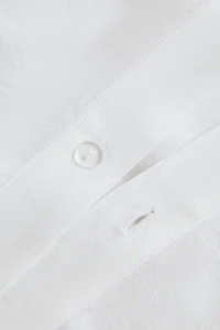 LINEN HEMSTITCHED DUVET COVER