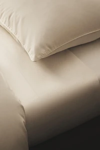 PERCALE COTTON FLAT SHEET (300 THREAD COUNT)