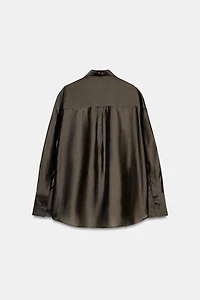 ZW COLLECTION BOW POCKET SHIRT