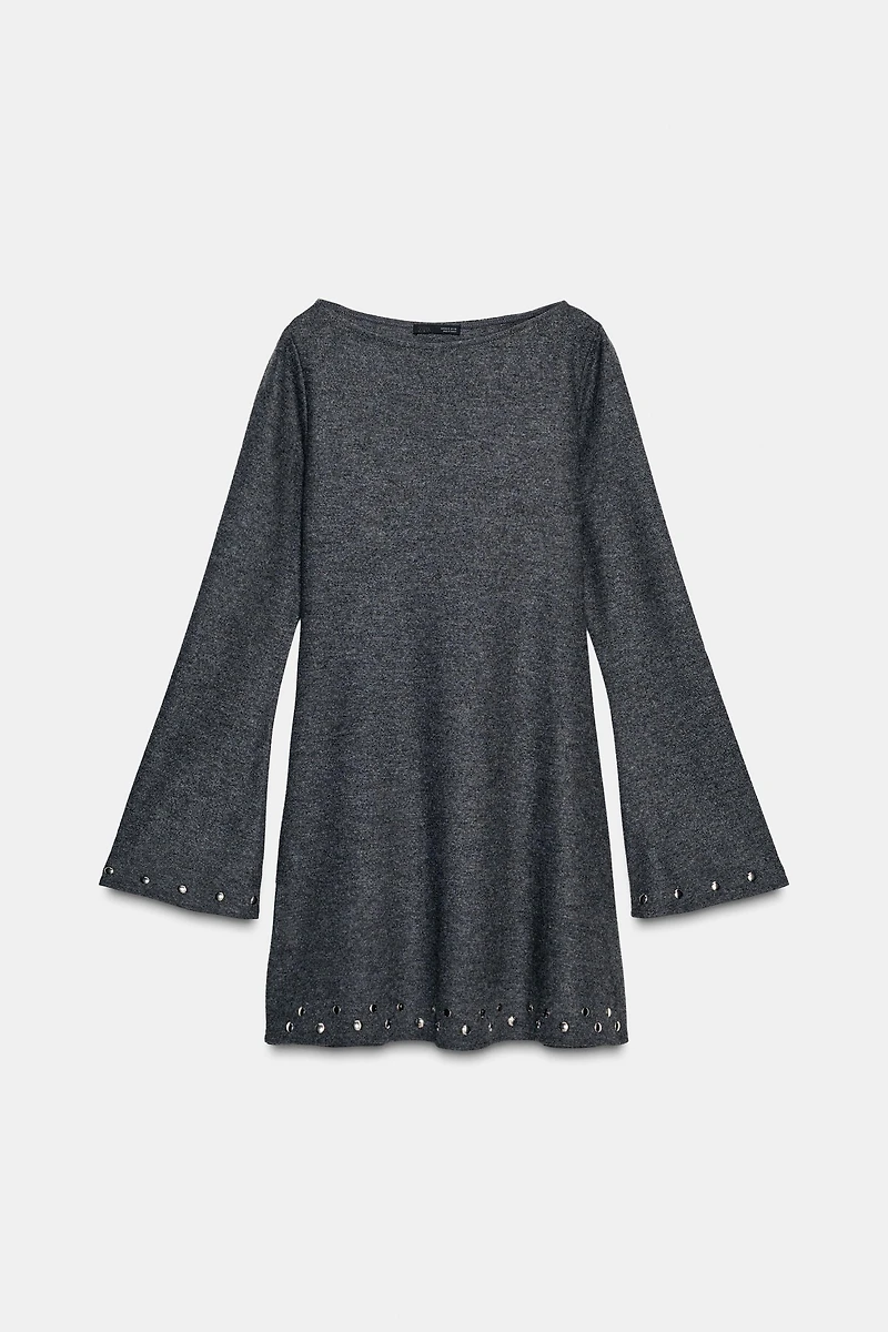 ROBE COURTE SOFT À CLOUS