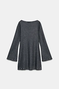 ROBE COURTE SOFT À CLOUS