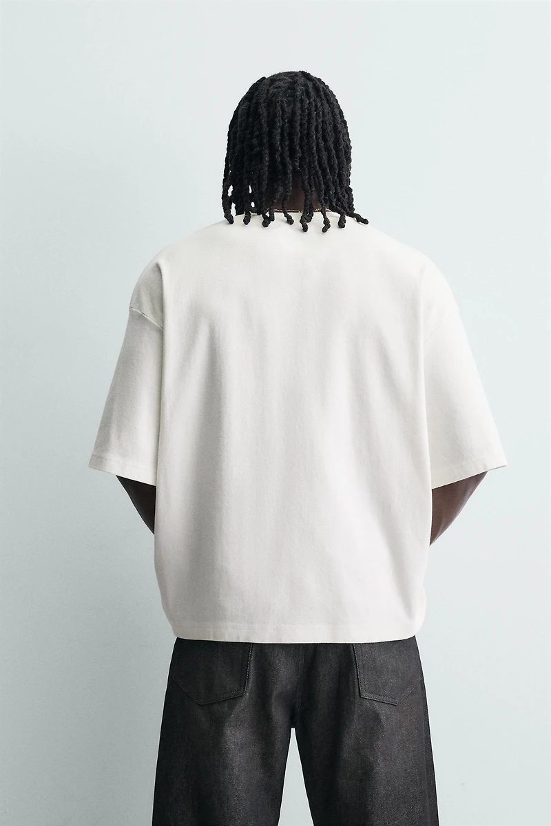 SWEAT COUPE BOXY STRUCTURÉ