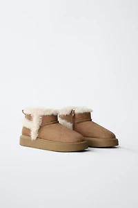 FUR ANKLE BOOT