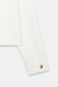 BLOUSON BOUTONS DORÉS