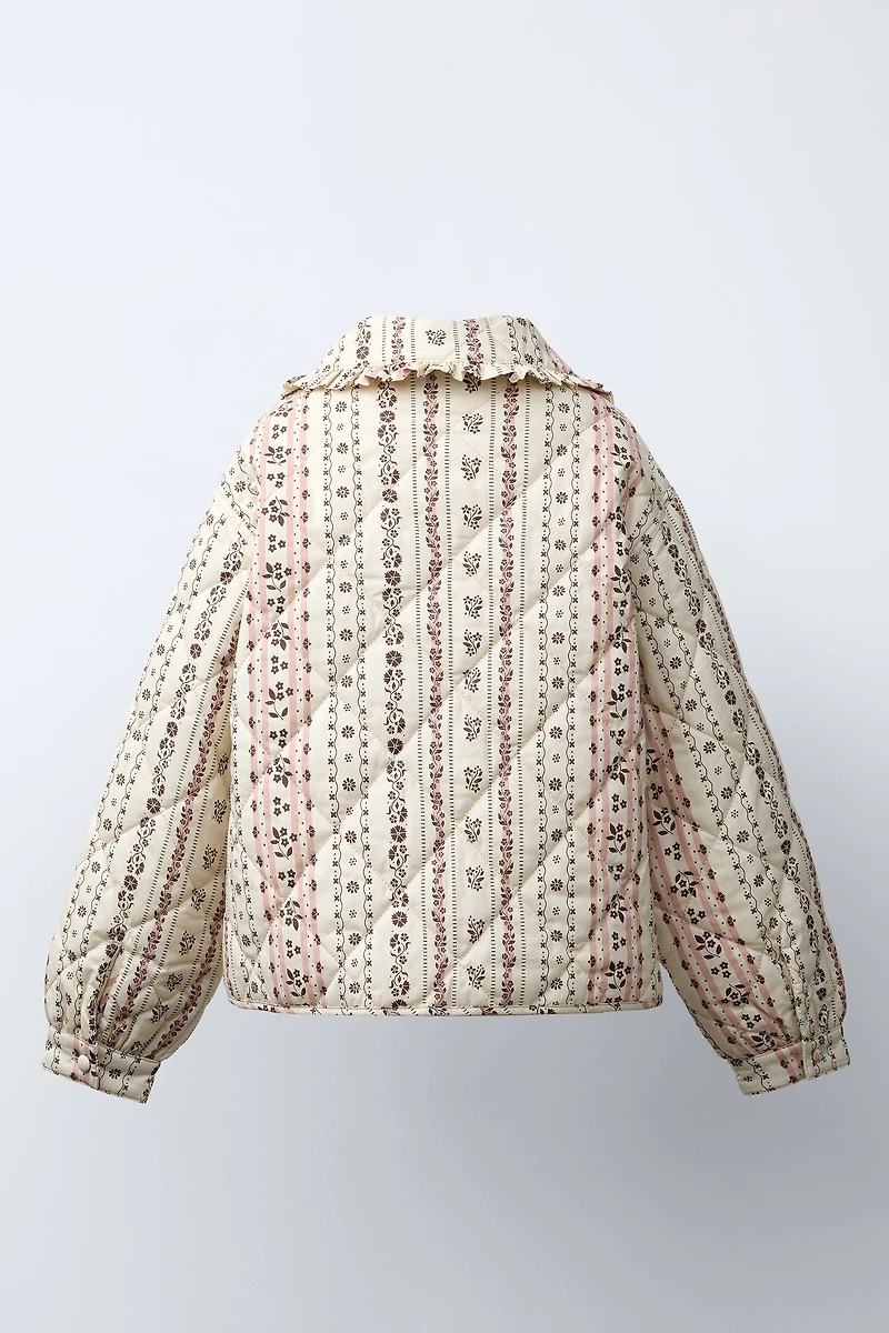 PRINTED PUFFER JACKET