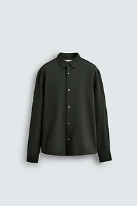 TEXTURED CHECKERED SHIRT