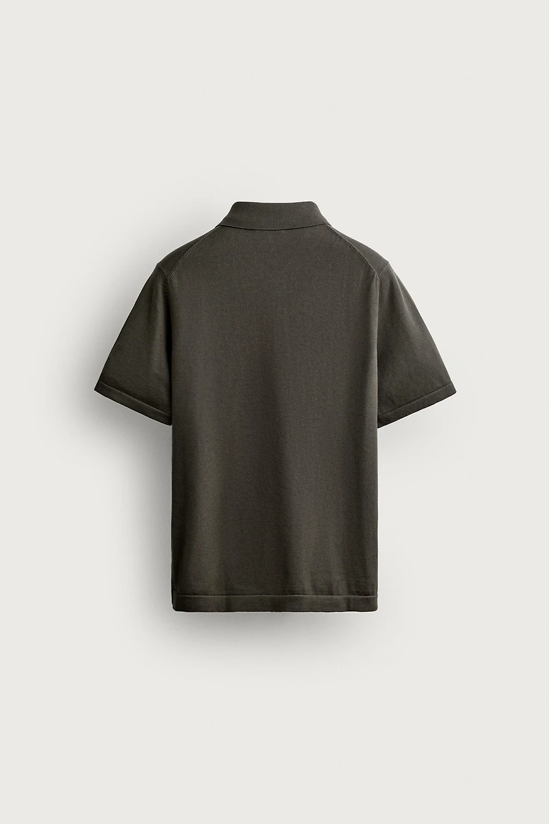CHEMISE EN MAILLE RELAXED FIT