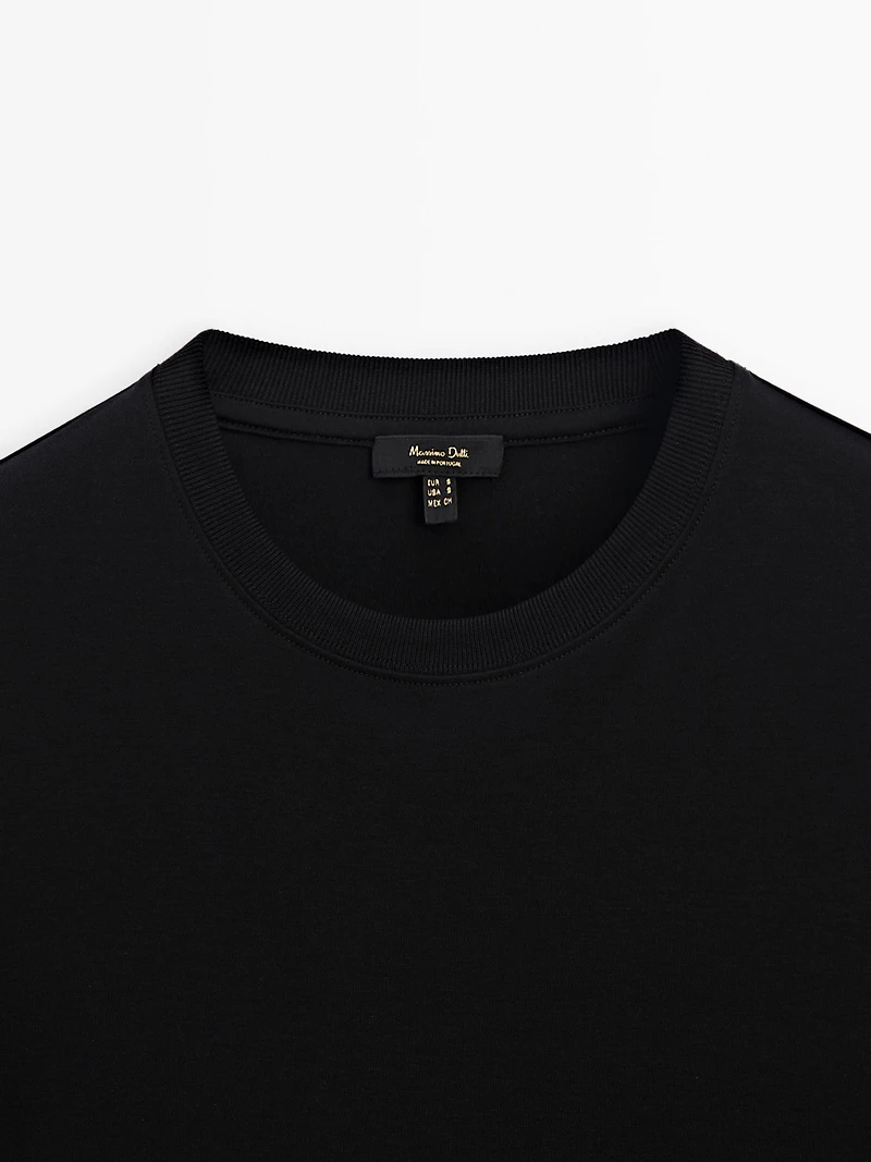 100% cotton interlock long sleeve T-shirt