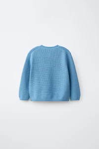 PURL KNIT CARDIGAN