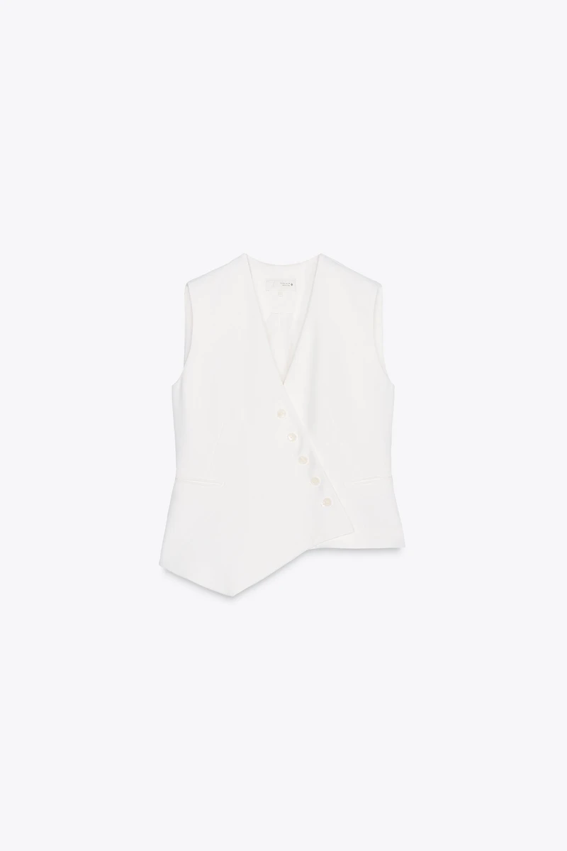 ZW COLLECTION ASYMMETRIC VEST