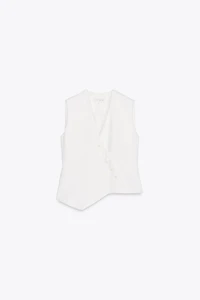 ZW COLLECTION ASYMMETRIC VEST