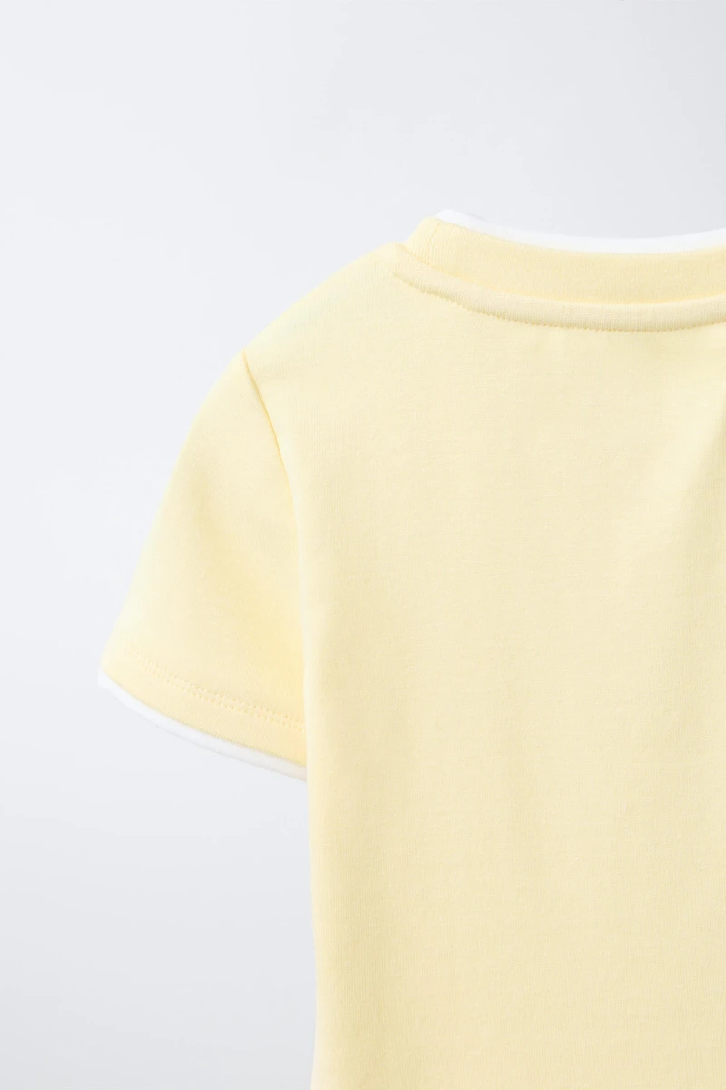 DOUBLE LAYER MODAL T-SHIRT