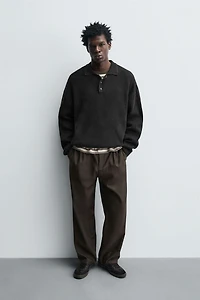CONTRAST SOLE SNEAKERS