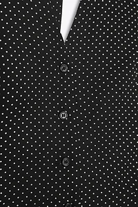 TOP GILET À POIS