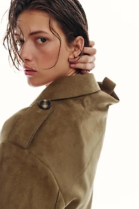 VESTE COURTE EFFET DAIM