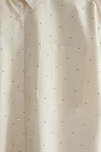CHEMISE À POIS