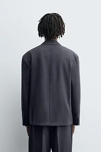 DOUBLE BREASTED SUIT BLAZER