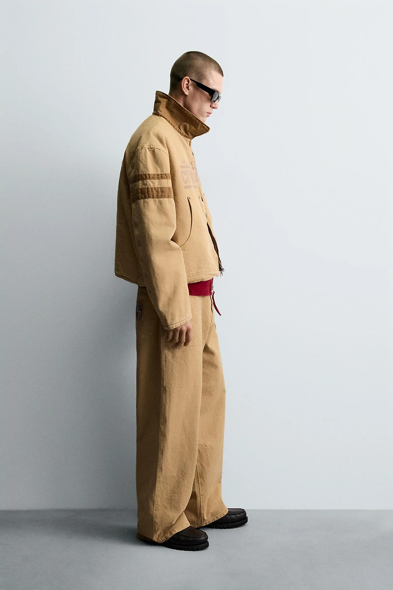 BLOUSON LAVÉ AVEC PIÈCE BRODÉE NFL WASHINGTON COMMANDERS