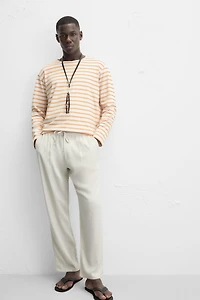 RELAXED FIT FLOWY PANTS