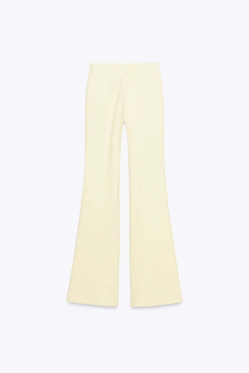 CREPE FLARE PANTS