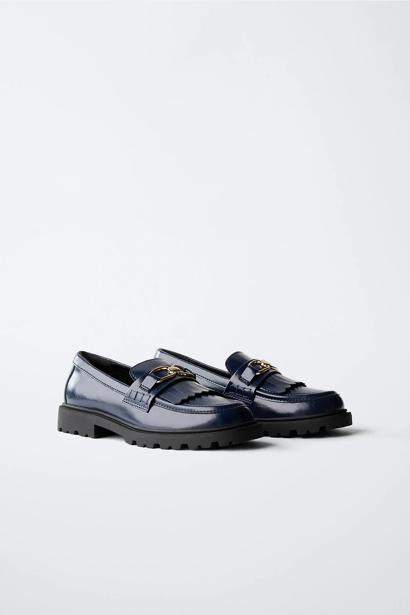 FRINGED LOAFERS