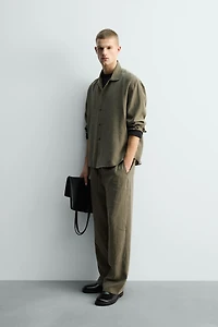 RELAXED FIT FLOWY SHIRT