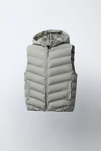 ULTRALIGHT WATER REPELLENT HOODIE VEST