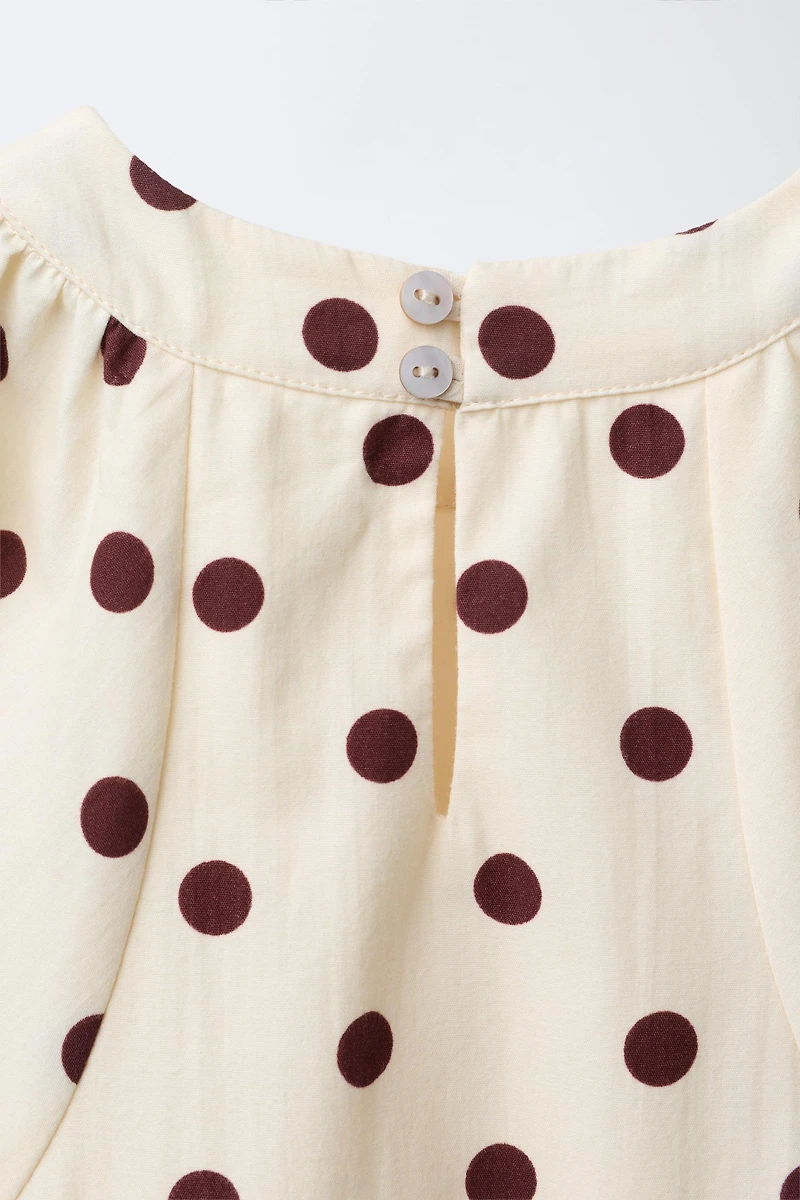 ROBE À POIS