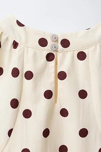 ROBE À POIS
