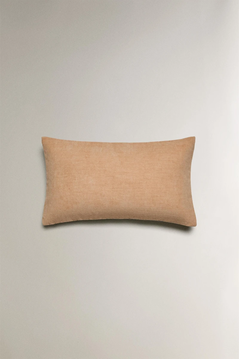 VELVET THROW PILLOW COVER