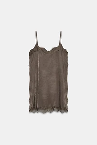 LACE CAMISOLE TOP ZW COLLECTION
