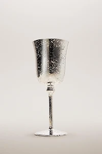 MERCURISED GLASS CHRISTMAS CUP