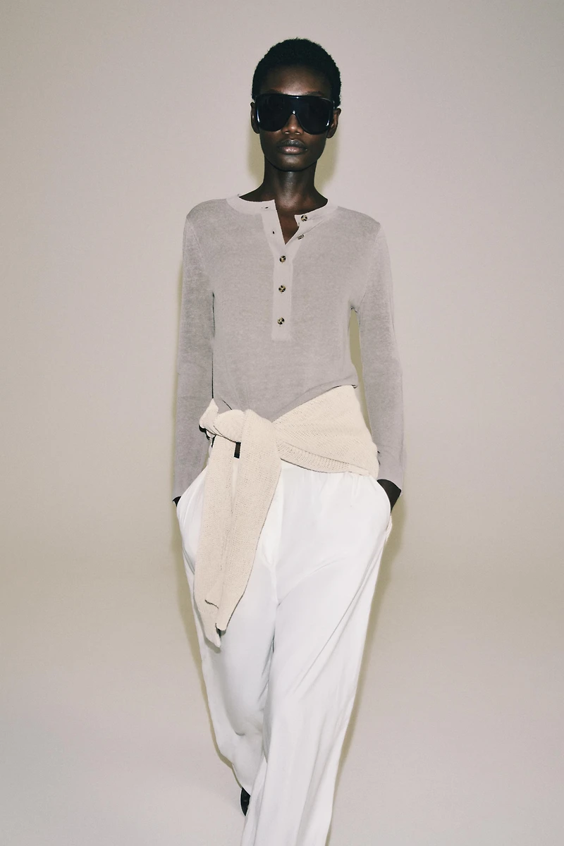 PULL EN MAILLE HENLEY