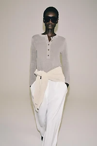 PULL EN MAILLE HENLEY
