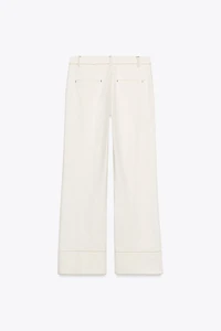 STITCHED BOOTCUT PANTS