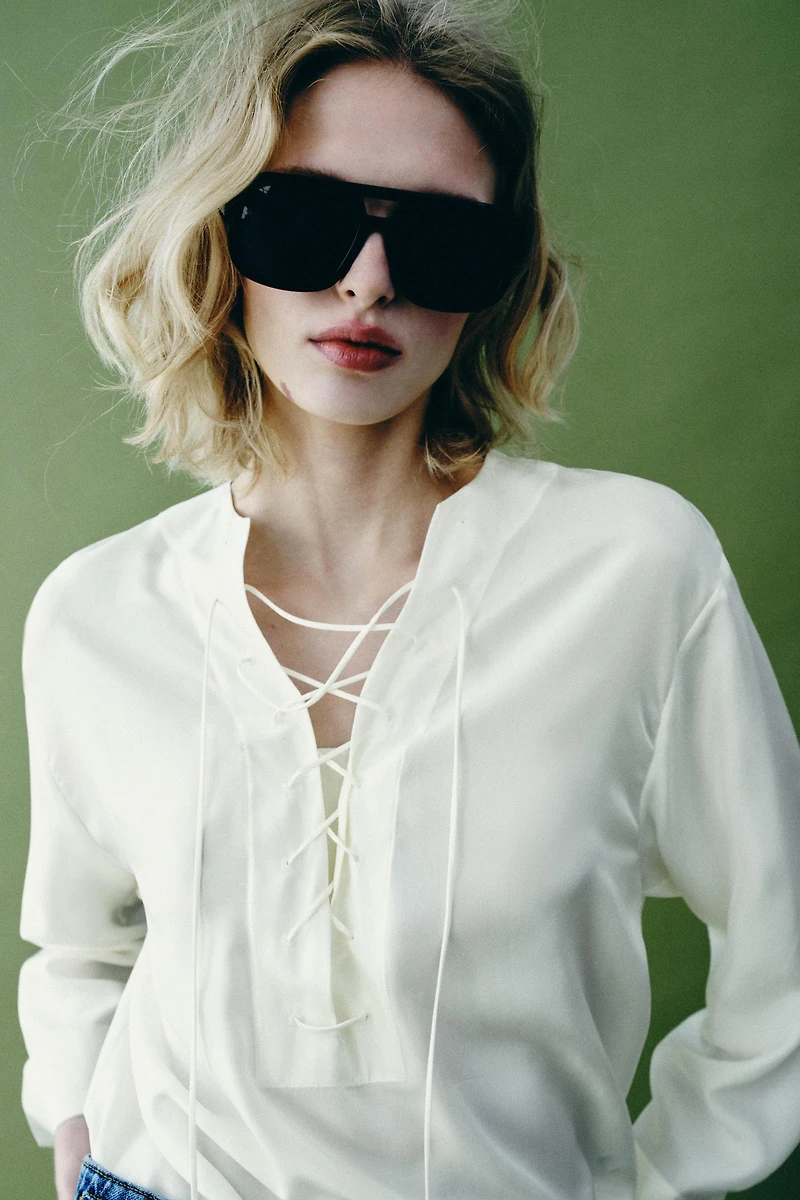 100% SILK SHIRT ZW COLLECTION