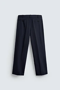 PANTALON REGULAR FIT 100 % LAINE