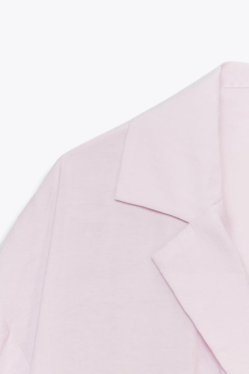 FLOWY POCKET SHIRT