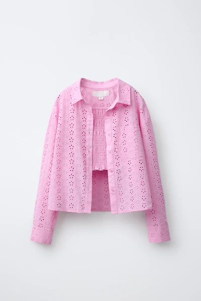 SHIRRED SHIRT & SCHIFFLY TOP PACK