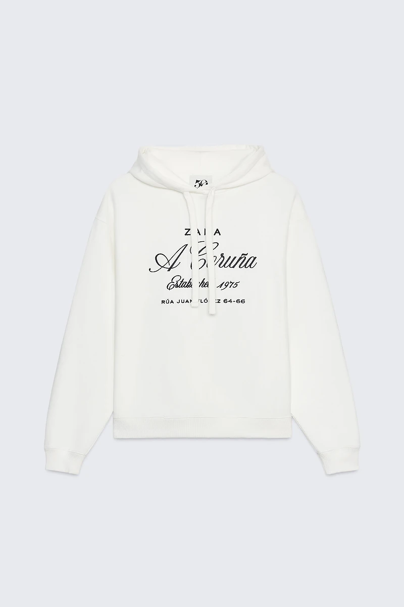 SWEAT À CAPUCHE BRODÉ 50TH ANNIVERSARY