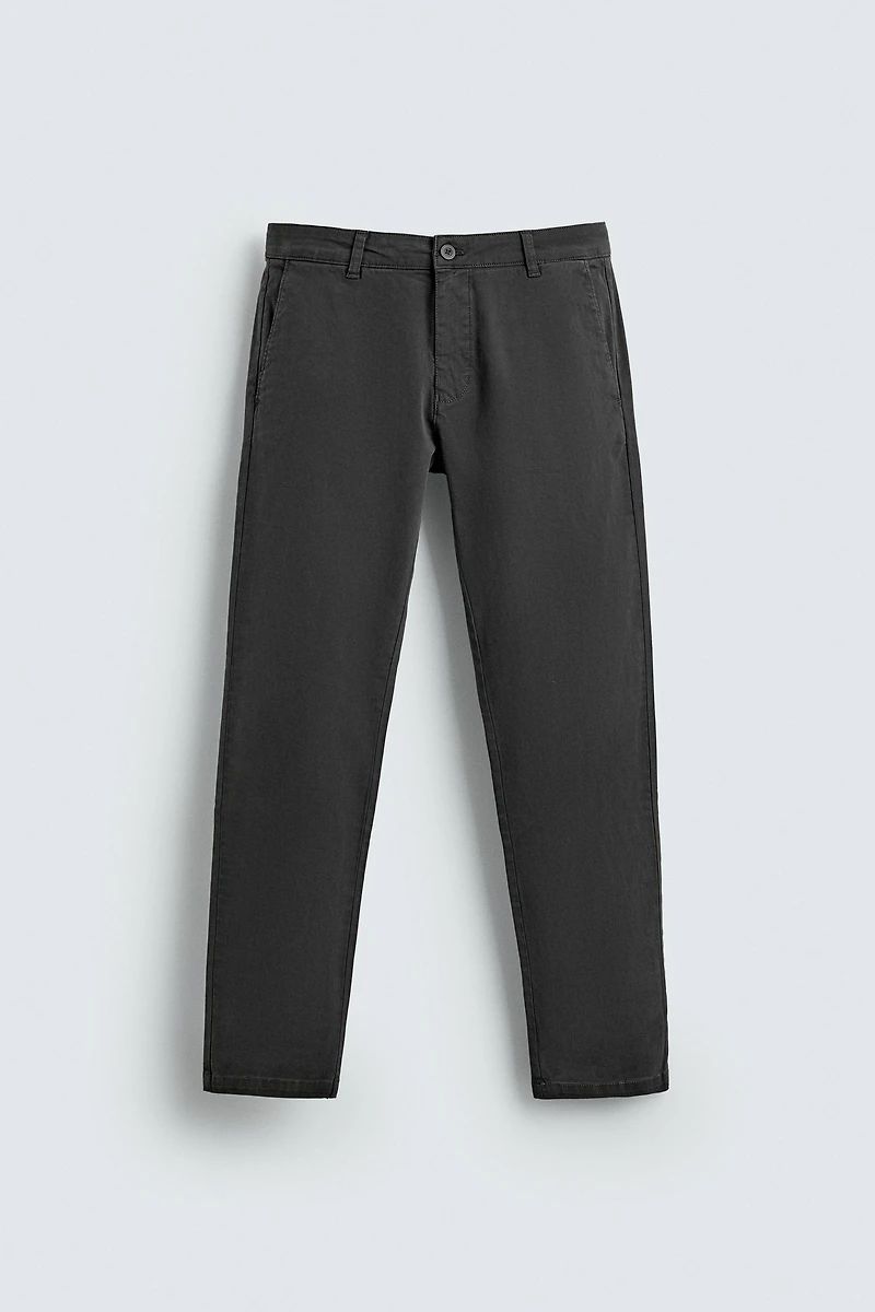 SKINNY CHINO PANTS