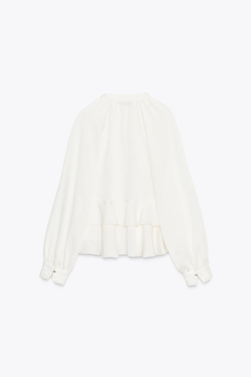 RUFFLED BLOUSE