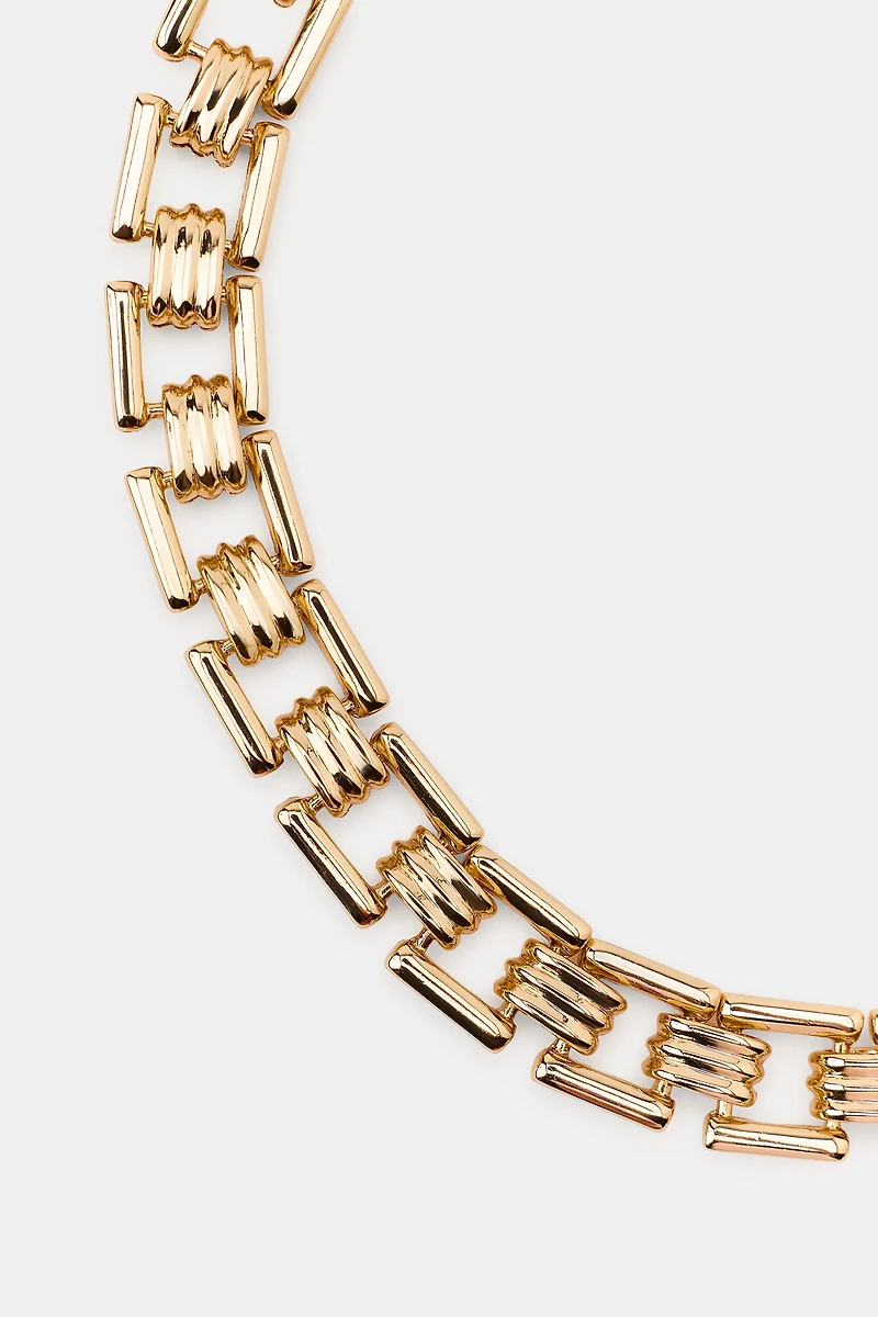 METAL LINK NECKLACE