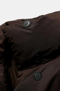 WATER AND WIND PROTECTION SHORT PUFFER ANORAK