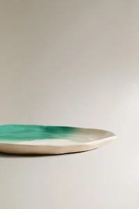 ASSIETTE À PAIN GRÈS DÉGRADÉ X COLLAGERIE