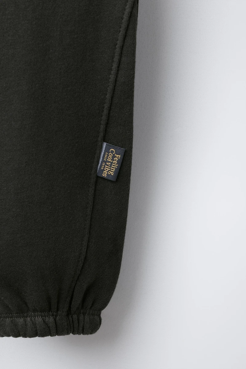 LABEL JOGGER PANTS